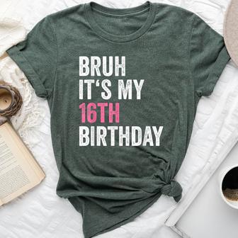 16Th Birthday Nage Girl Birthday Bella Canvas T-shirt - Thegiftio UK