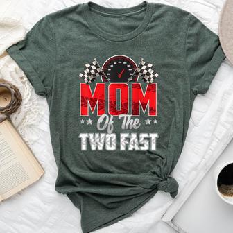 2 Year Old Racing Car Two Fast Birthday 2Nd Family Mom Bella Canvas T-shirt - Thegiftio UK