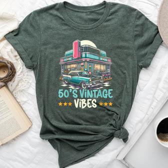 From The 50S Music 50'S 1950 Party Fifties 50'S Bella Canvas T-shirt - Thegiftio UK