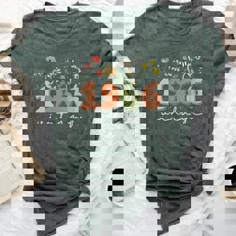 60 Years Old Vintage 1966 60Th Birthday Wildflower Women Bella Canvas T-shirt - Thegiftio