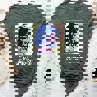 90S Japanese Sad Anime Girl Game Over Vaporwave Aesthetic Bella Canvas T-shirt - Thegiftio
