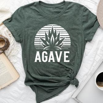 Agave Minimalist Desert Plant Bella Canvas T-shirt - Thegiftio UK