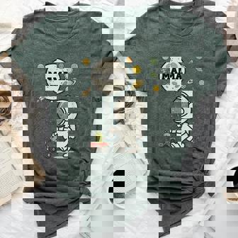 Astronaut Mama Space Birthday Bella Canvas T-shirt | Mazezy