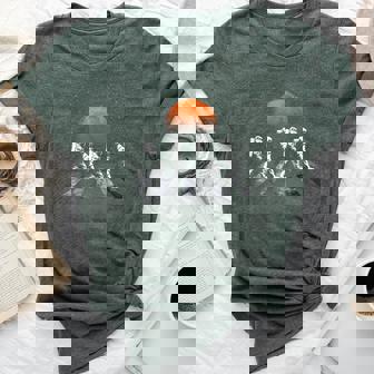 Astronauts In Walking In Space Occupy Mars Women Bella Canvas T-shirt | Mazezy