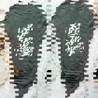 I Beat N Pregnancy Mother Mom Woman Pregnant Student Bella Canvas T-shirt | Mazezy