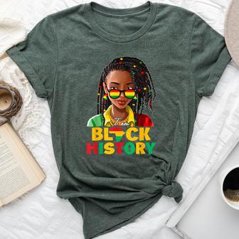 I Am Black History Girl Black History Month Junenth Bella Canvas T-shirt - Thegiftio