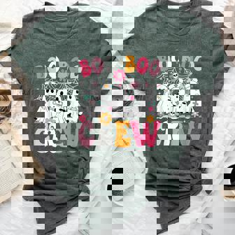 Boo Boo Crew Spooky Nurse Ghost Nursing Halloween Nurse Bella Canvas T-shirt | Mazezy