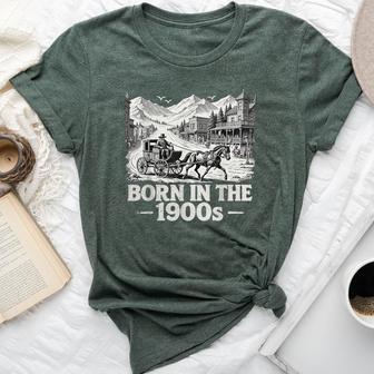 Born In The 1900S Graphic Vintage For Old People Bella Canvas T-shirt | Seseable UK