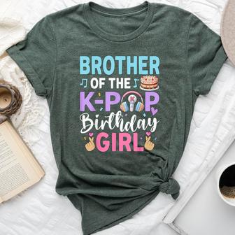Brother Of The K-Pop Birthday Girl Bella Canvas T-shirt - Thegiftio UK