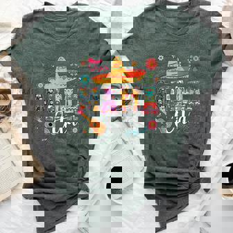 Cinco De Mayo Mamacita Flower Mama Cita Mexican Fiesta Party Bella Canvas T-shirt | Mazezy