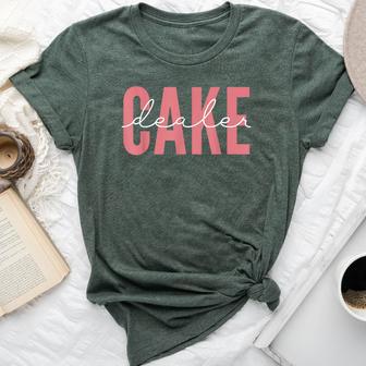 Cool Cake Dealer Cupcake For Baking Cookie Baker Bella Canvas T-shirt - Thegiftio