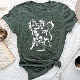 Cute Chihuahua Realistic Drawing Style Bella Canvas T-shirt - Thegiftio UK