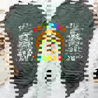 Cute Lunch Lady Crew Of Food Service Rainbow Cafeteria Squad Bella Canvas T-shirt - Thegiftio