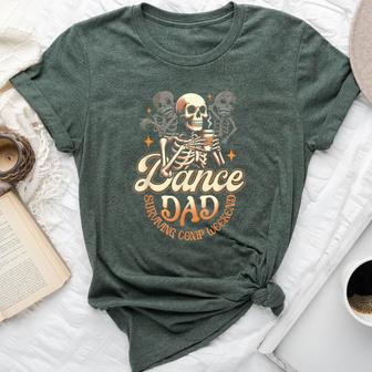 Dance Dads Surviving Comp Weekend Dancing Skeleton Coffee Bella Canvas T-shirt - Thegiftio UK