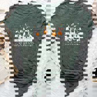 Dog Ghost Cute Dog Dressed As Ghost Halloween Women Bella Canvas T-shirt | Mazezy