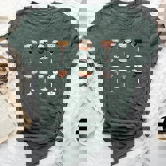 Espresso Martini Glasses Bachelorette Party Girls Weekend Bella Canvas T-shirt | Mazezy