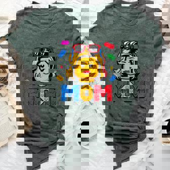 Family Mom Master Builder Building Bricks Blocks Bella Canvas T-shirt | Mazezy