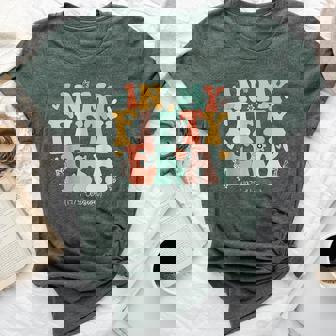 In My Fifty Era Cute 50Th Birthday 1975 Bday Women Bella Canvas T-shirt | Mazezy