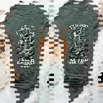 I'll Be In The Backyard Whiskey Cigar Minimalist Bella Canvas T-shirt - Thegiftio