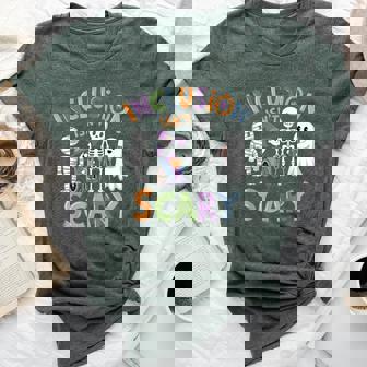 Inclusion Isn't Scary Halloween Sarcastic Disability Bella Canvas T-shirt | Mazezy