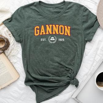 Gannon University Retro Women Bella Canvas T-shirt - Thegiftio