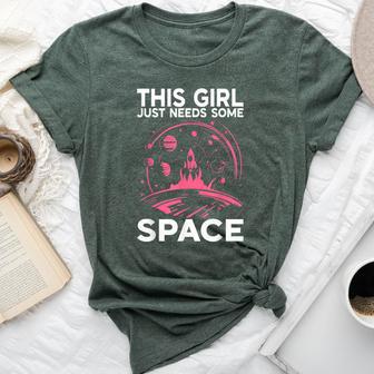 This Girl Just Needs Some Space Astronomy Bella Canvas T-shirt - Thegiftio UK