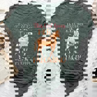 This Girl Loves Her Palomino Horse Lover Girls Bella Canvas T-shirt - Thegiftio