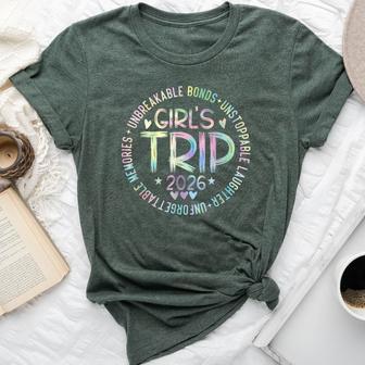 Girls Trip 2026 Weekend Vacation Matching Besties Bella Canvas T-shirt - Thegiftio UK