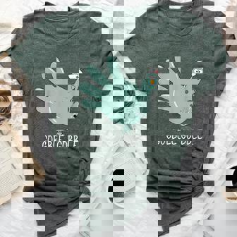 Gobble Gobble Turkey Glove Nurse Thanksgiving Bella Canvas T-shirt | Mazezy