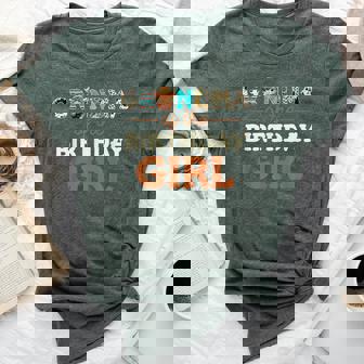 Grandma Of The Birthday Girl Highland Cow Print First Bday Bella Canvas T-shirt - Thegiftio