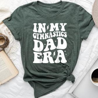 Groovy In My Gymnastics Dad Era Gymnast Dad Bella Canvas T-shirt - Thegiftio UK