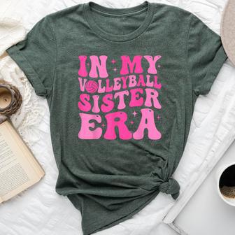Groovy In My Volleyball Sister Era Bella Canvas T-shirt - Thegiftio UK