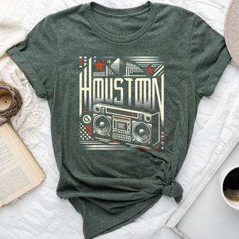 H-Town Retro Cool Graphic S 6Xl Graphic Bella Canvas T-shirt - Thegiftio UK