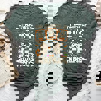 Halloween Science Ghost Teacher The Element Of Surprise Bella Canvas T-shirt | Mazezy