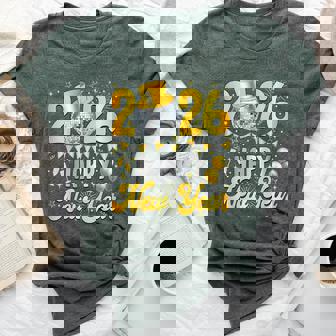 Happy New Year Party 2026 Balloon Family Matching Women Bella Canvas T-shirt | Mazezy