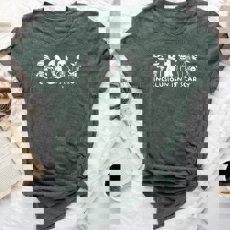 Inclusion Isn't Scary Slp Halloween Ghost Mummy Sped Teacher Bella Canvas T-shirt | Mazezy