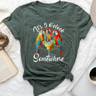 It's 5 O'clock Somewhere Bella Canvas T-shirt - Thegiftio UK