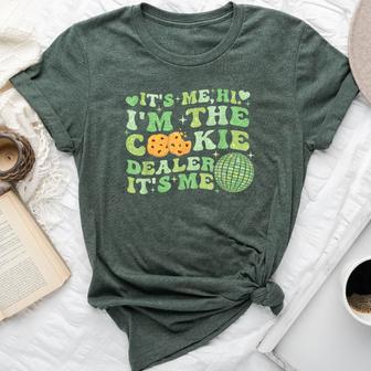 It's Me Hi Im The Cookie Dealer Scouting Girls Bella Canvas T-shirt - Thegiftio