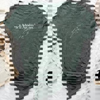 It’S All About Jesus Christian Inspirational Quote Women Bella Canvas T-shirt | Mazezy