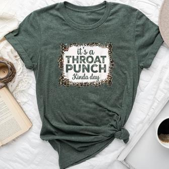 It's A Throat Punch Kinda Day Throat Punch Men Bella Canvas T-shirt - Thegiftio UK