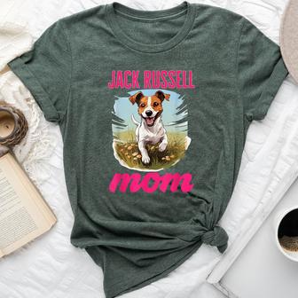 Jack Russell Terrier Dog Jack Russel Mom Bella Canvas T-shirt - Thegiftio UK