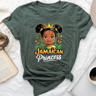 Jamaican Princess Jamaica Girl Bella Canvas T-shirt - Thegiftio UK