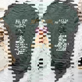 Just A Girl Who Loves Anime And Ramen African American Bella Canvas T-shirt - Thegiftio