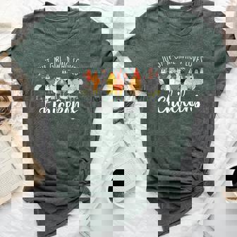 Just A Girl Who Loves Chickens Farm Animal Chicken Bella Canvas T-shirt - Thegiftio