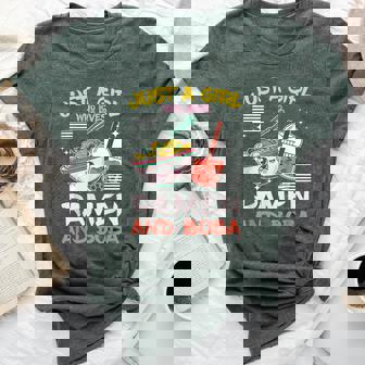 Just A Girl Who Loves Ramen And Boba Bubble Tea Japanese Bella Canvas T-shirt - Thegiftio