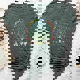 Kindness Peace Equality Love Inclusion Hope Diversity Women Bella Canvas T-shirt | Seseable CA