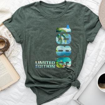 Limited Edition 1986 Man Woman 40Th Birthday Bella Canvas T-shirt - Thegiftio UK