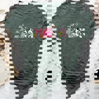 Mama Farm Animal Birthday 1St Family Matching Party Mom Bella Canvas T-shirt | Seseable FR