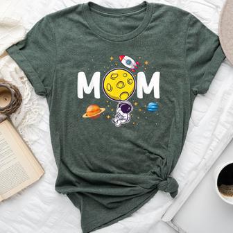 Mom Of The Birthday Boy Space Astronaut 1St Birthday Family Bella Canvas T-shirt - Thegiftio