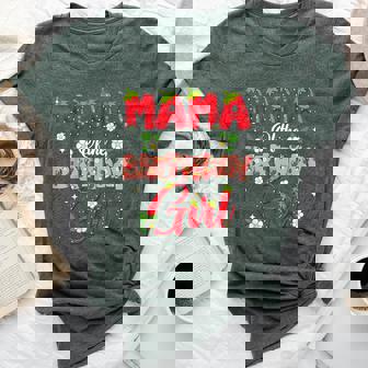 Mom Dad Mama Birthday Girl Strawberry Berry Sweet One Two Bella Canvas T-shirt - Thegiftio